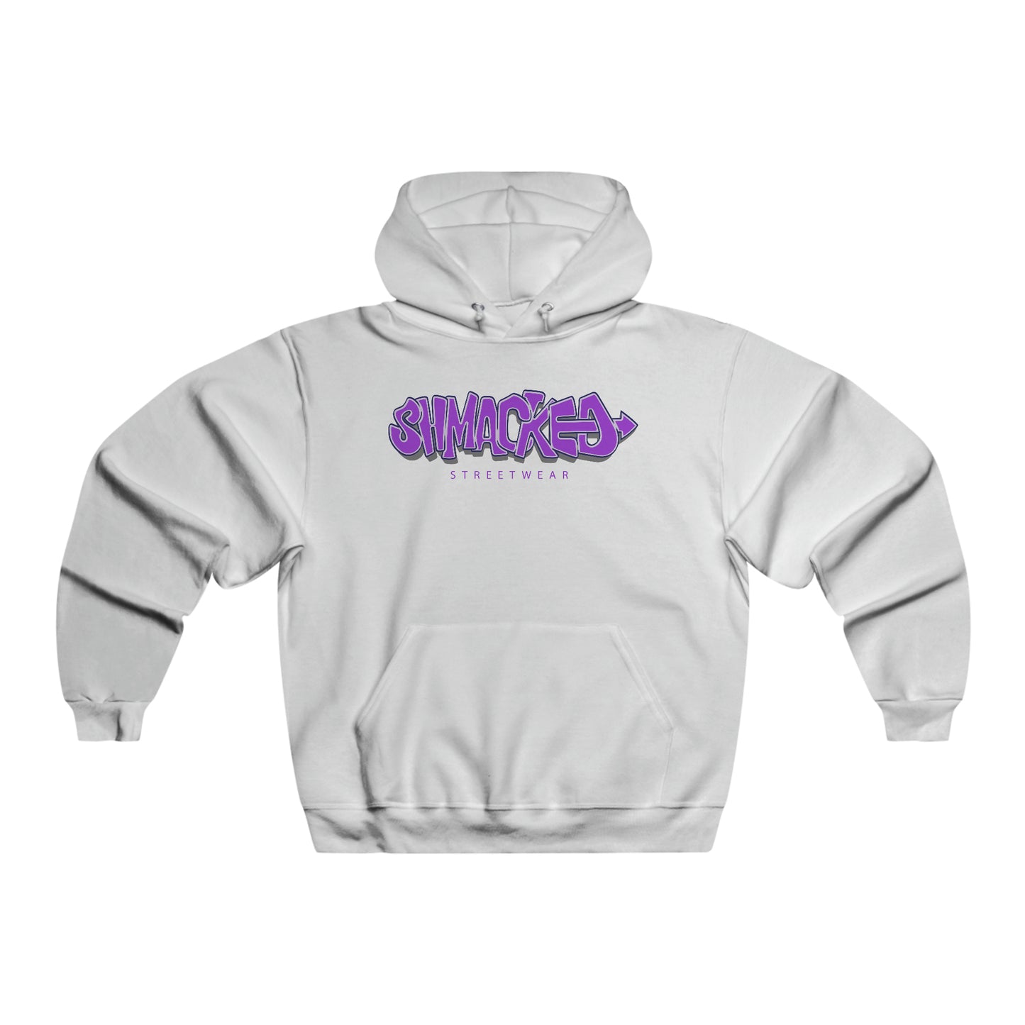 Shmacked Streetwear Purple Ravenous NUBLEND® Black/Grey/White Hooded Sweatshirt