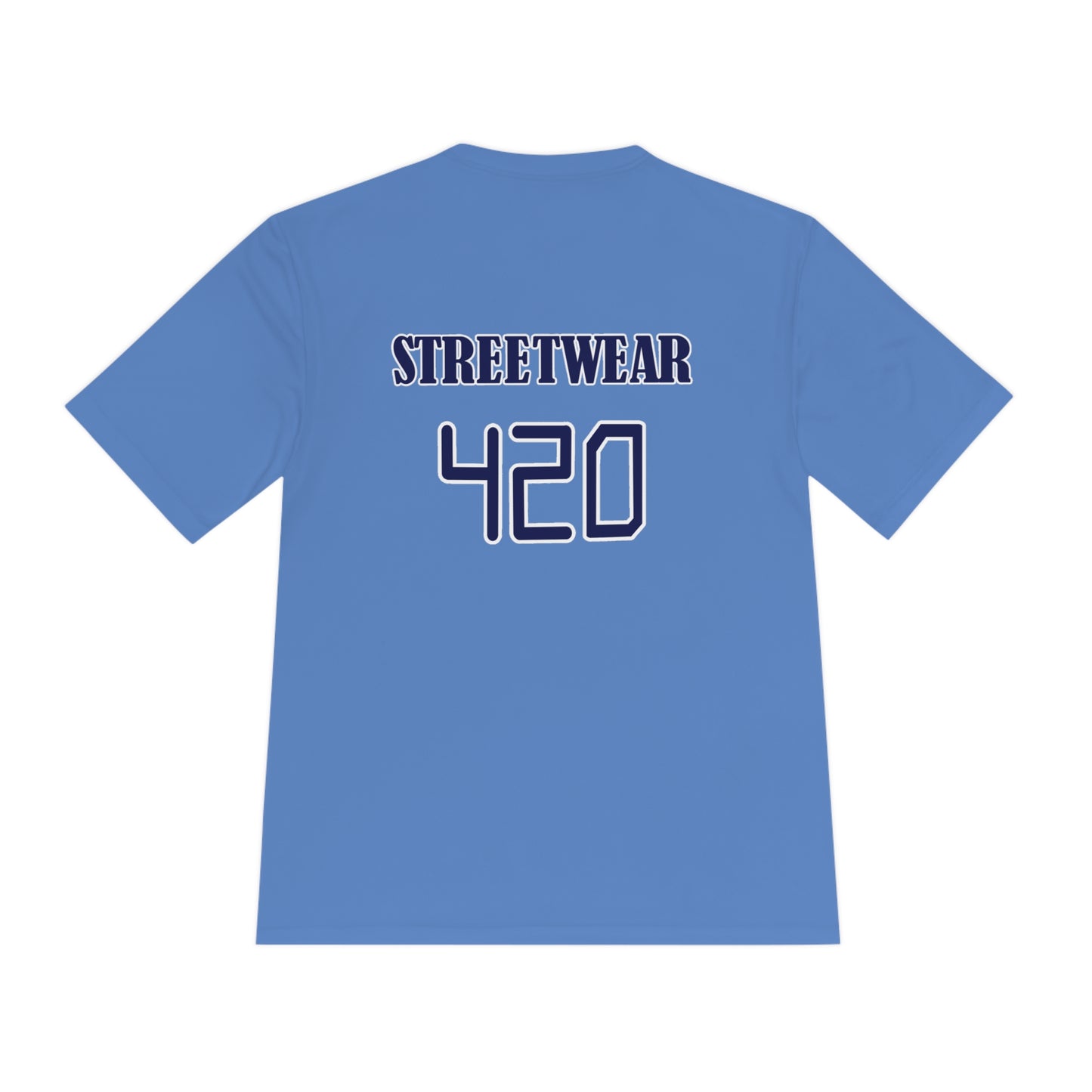 Tampa Bay Shmacked Moisture Wicking Black/Carolina Blue Baseball Tee