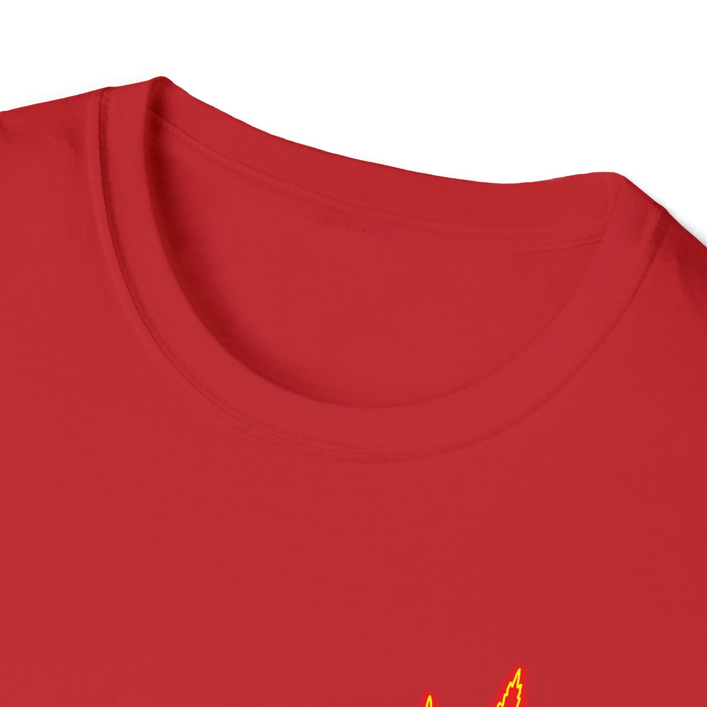 Getting Shmacked Orange Softstyle Cream/Gold/Black/Dark Chocolate/Red T-Shirt