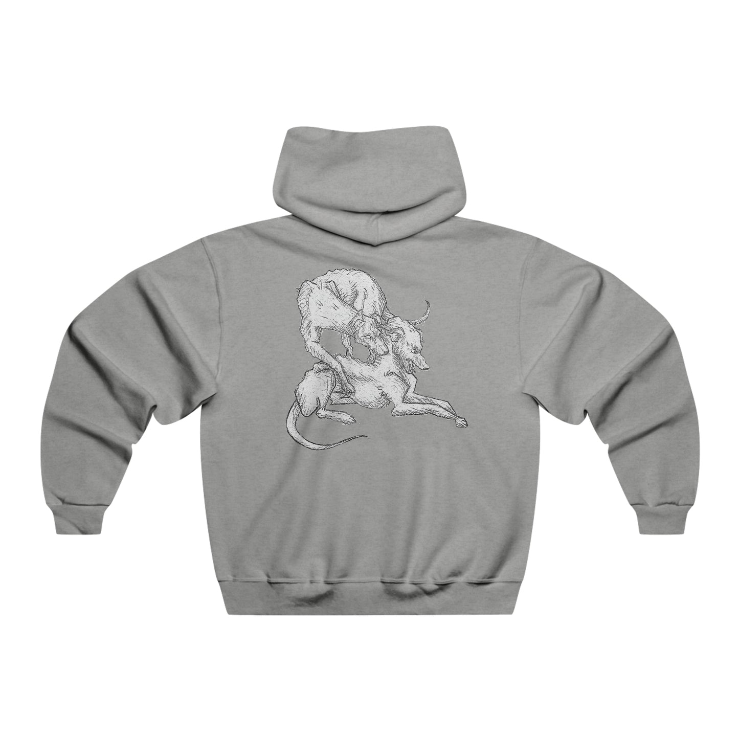 Shmacked Streetwear Sinister Strays NUBLEND® Hooded Sweatshirt In Multiple Colors