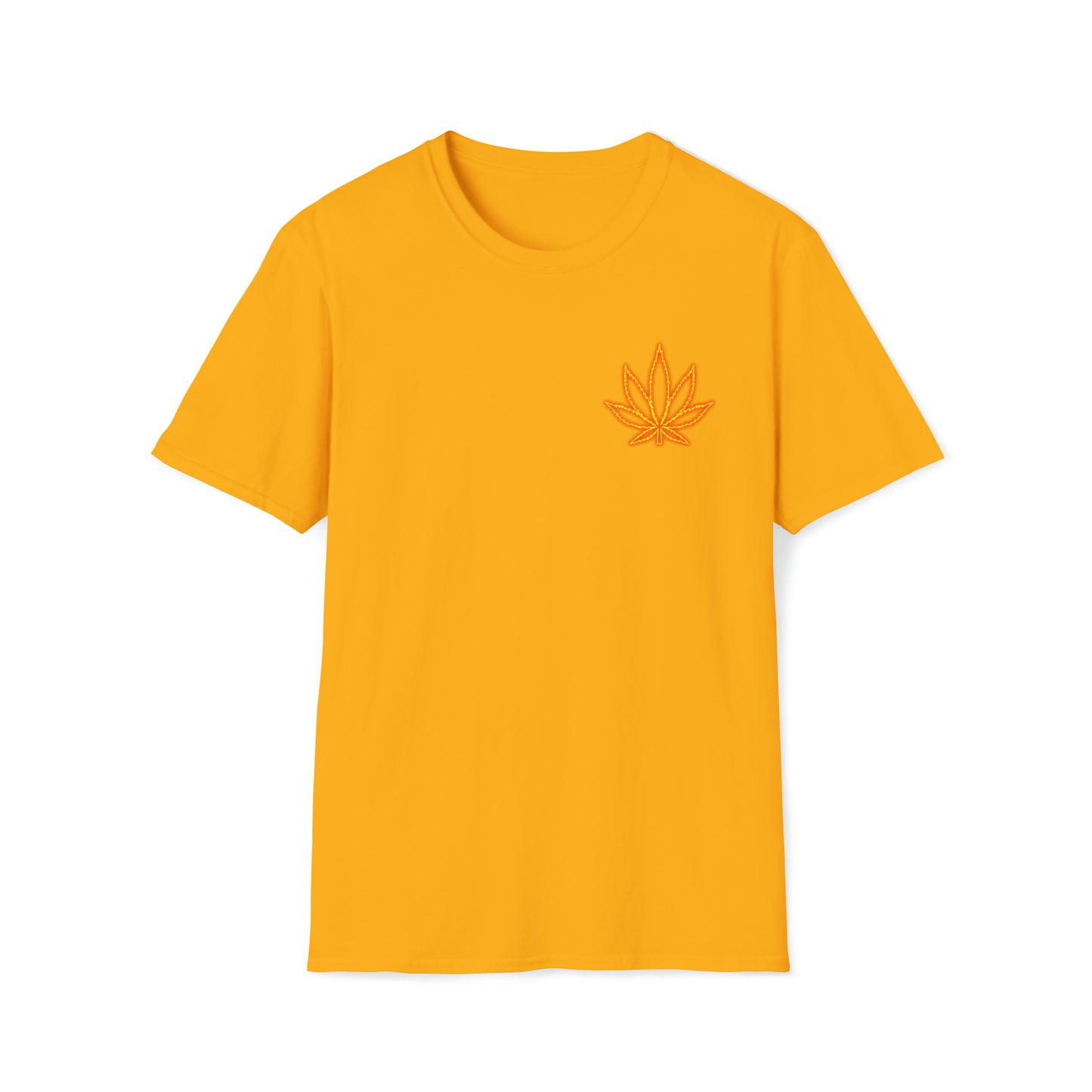 Getting Shmacked Orange Softstyle Cream/Gold/Black/Dark Chocolate/Red T-Shirt