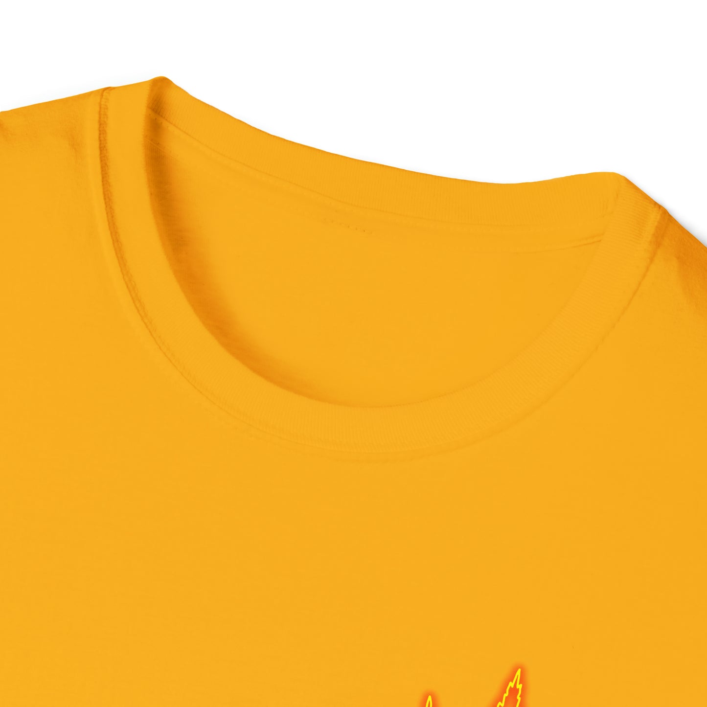 Getting Shmacked Orange Softstyle Cream/Gold/Black/Dark Chocolate/Red T-Shirt