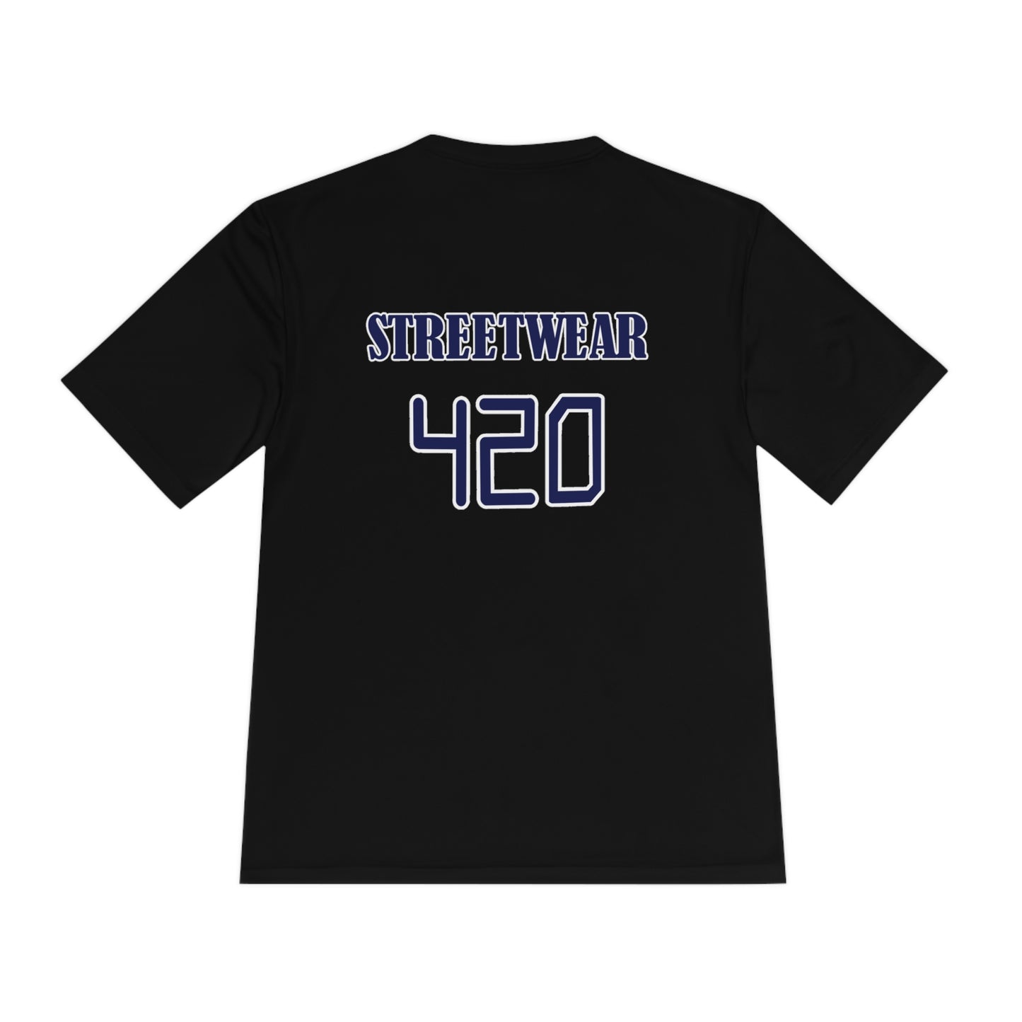 Tampa Bay Shmacked Moisture Wicking Black/Carolina Blue Baseball Tee