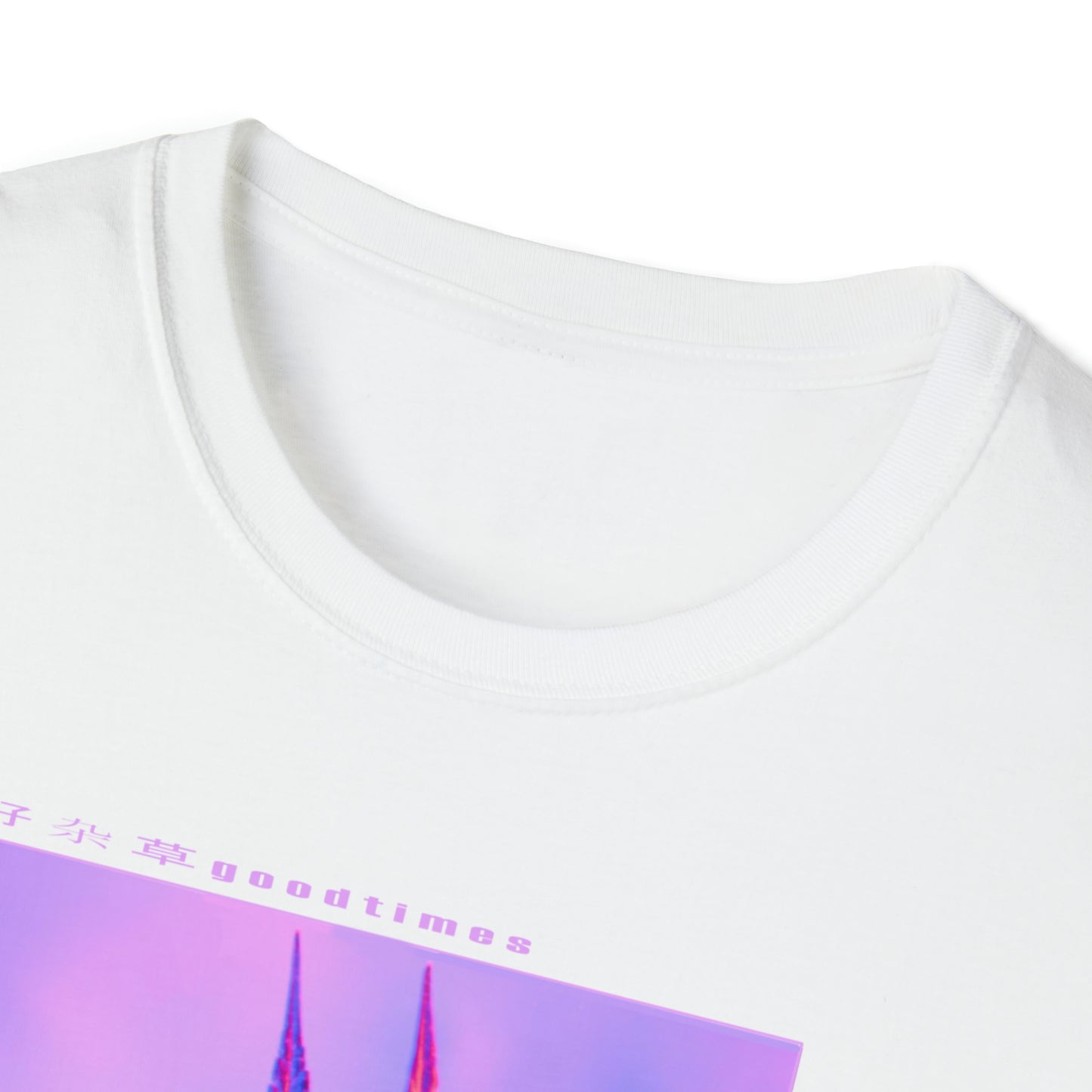 Getting Shmacked Softstyle Black/Purple/White T-Shirt