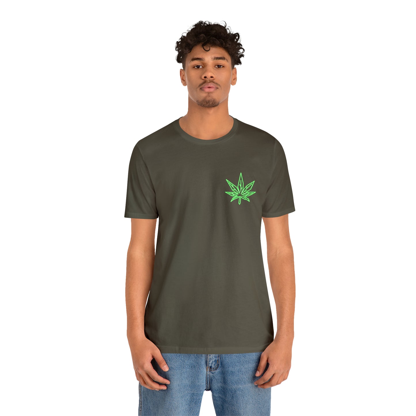 Getting Shmacked Jersey Short Sleeve Tee in Black/Army Green/Dark Grey/Purple/Pink