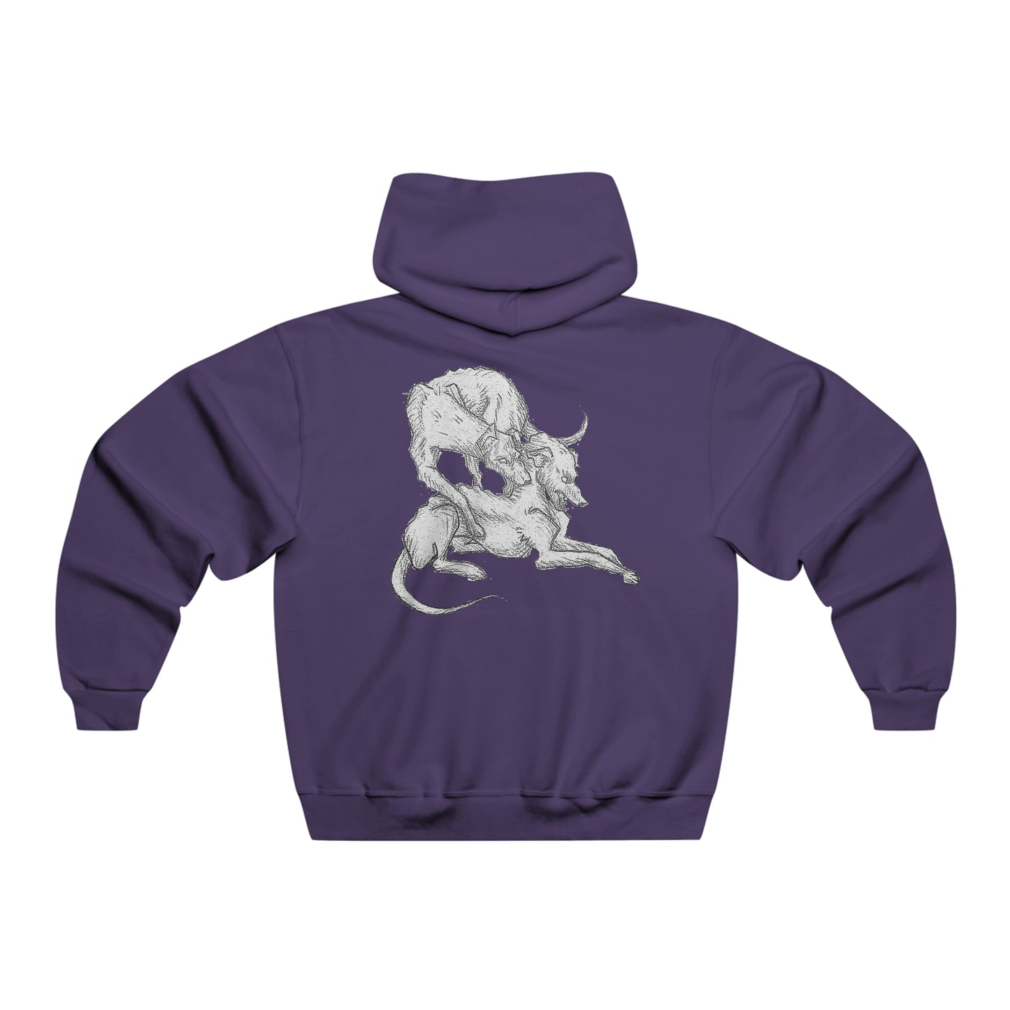 Shmacked Streetwear Sinister Strays NUBLEND® Hooded Sweatshirt In Multiple Colors