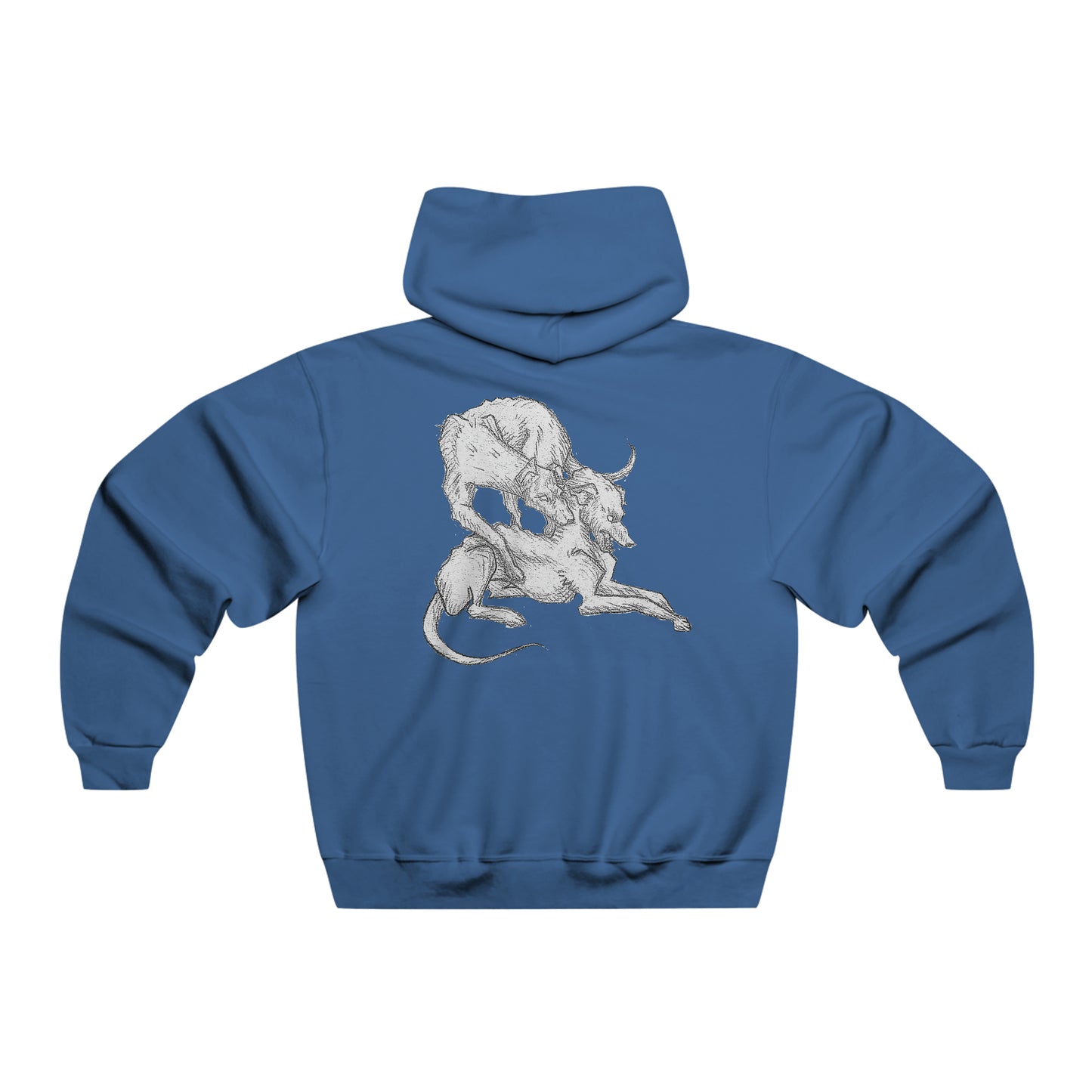 Shmacked Streetwear Sinister Strays NUBLEND® Hooded Sweatshirt In Multiple Colors