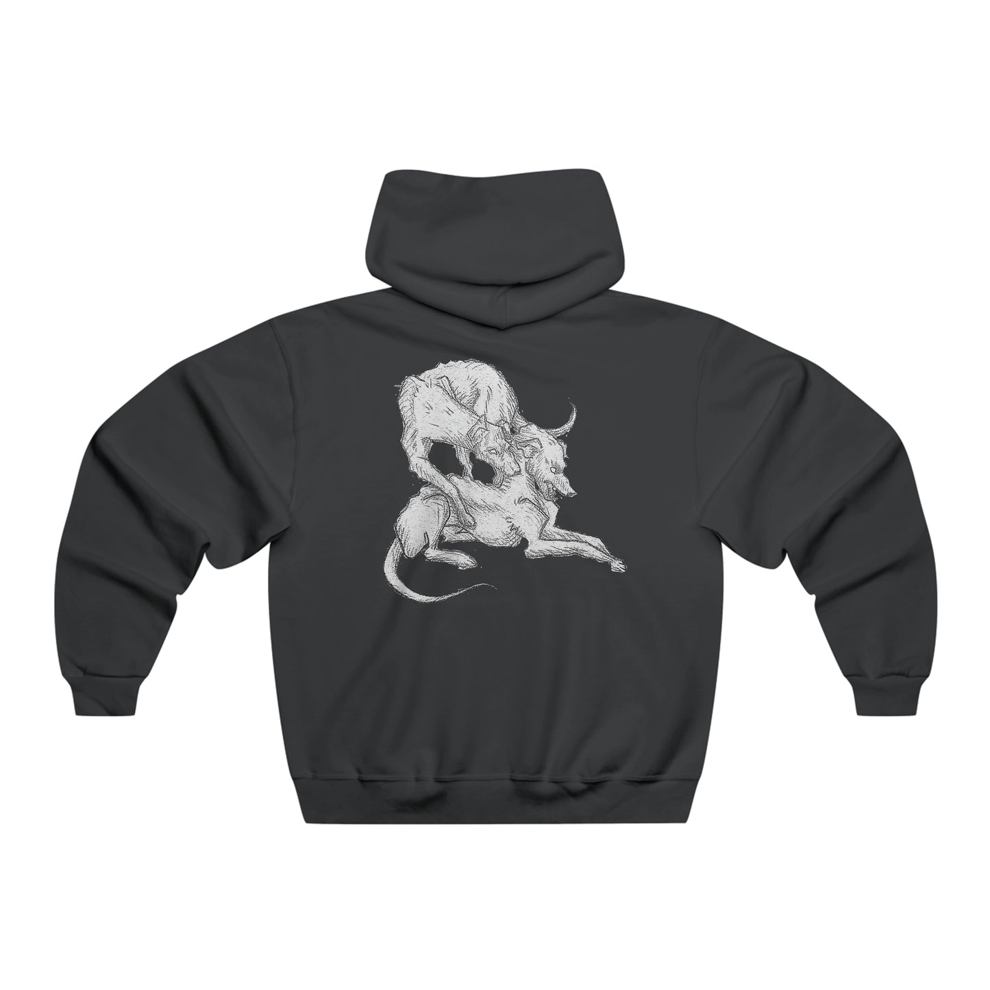 Shmacked Streetwear Sinister Strays NUBLEND® Hooded Sweatshirt In Multiple Colors