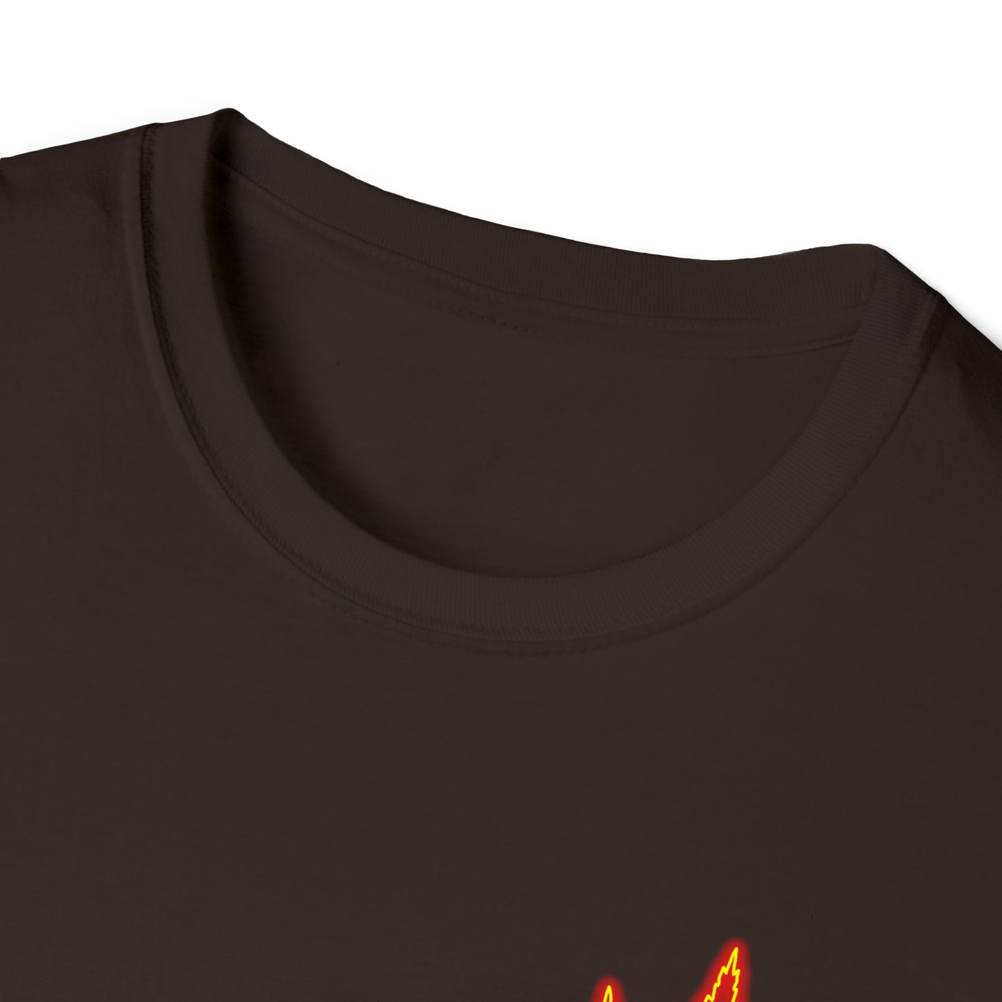 Getting Shmacked Orange Softstyle Cream/Gold/Black/Dark Chocolate/Red T-Shirt