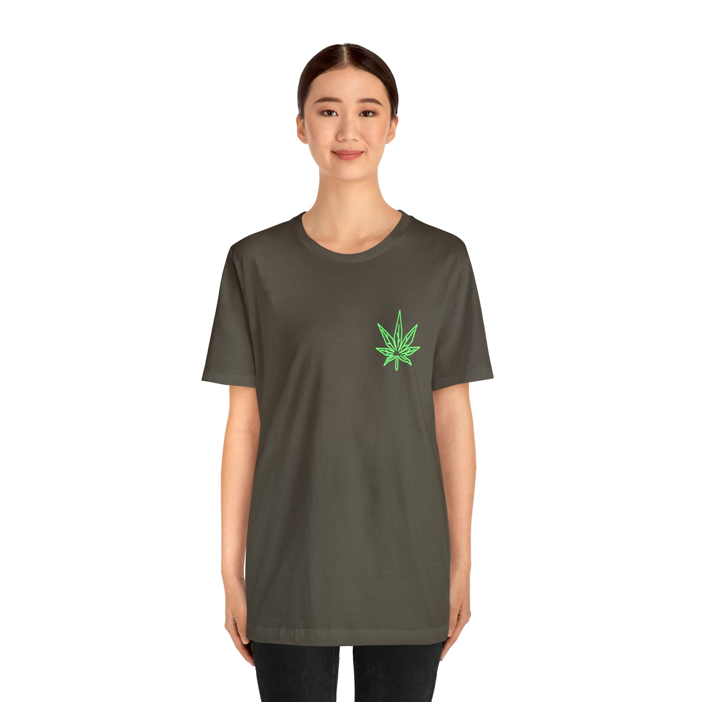 Getting Shmacked Jersey Short Sleeve Tee in Black/Army Green/Dark Grey/Purple/Pink