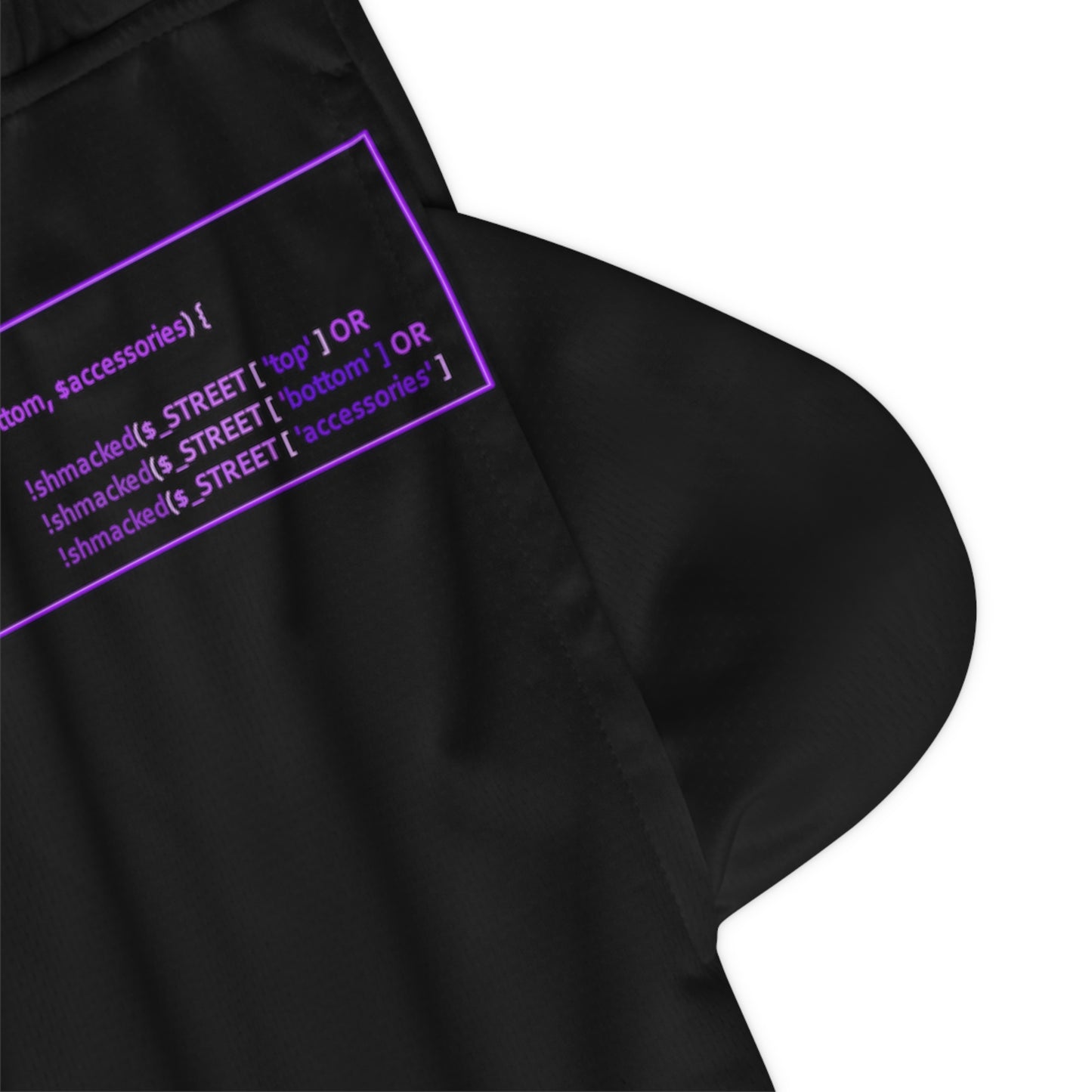 Shmacked Streetwear Purple Ravenous Basketball Rib Shorts