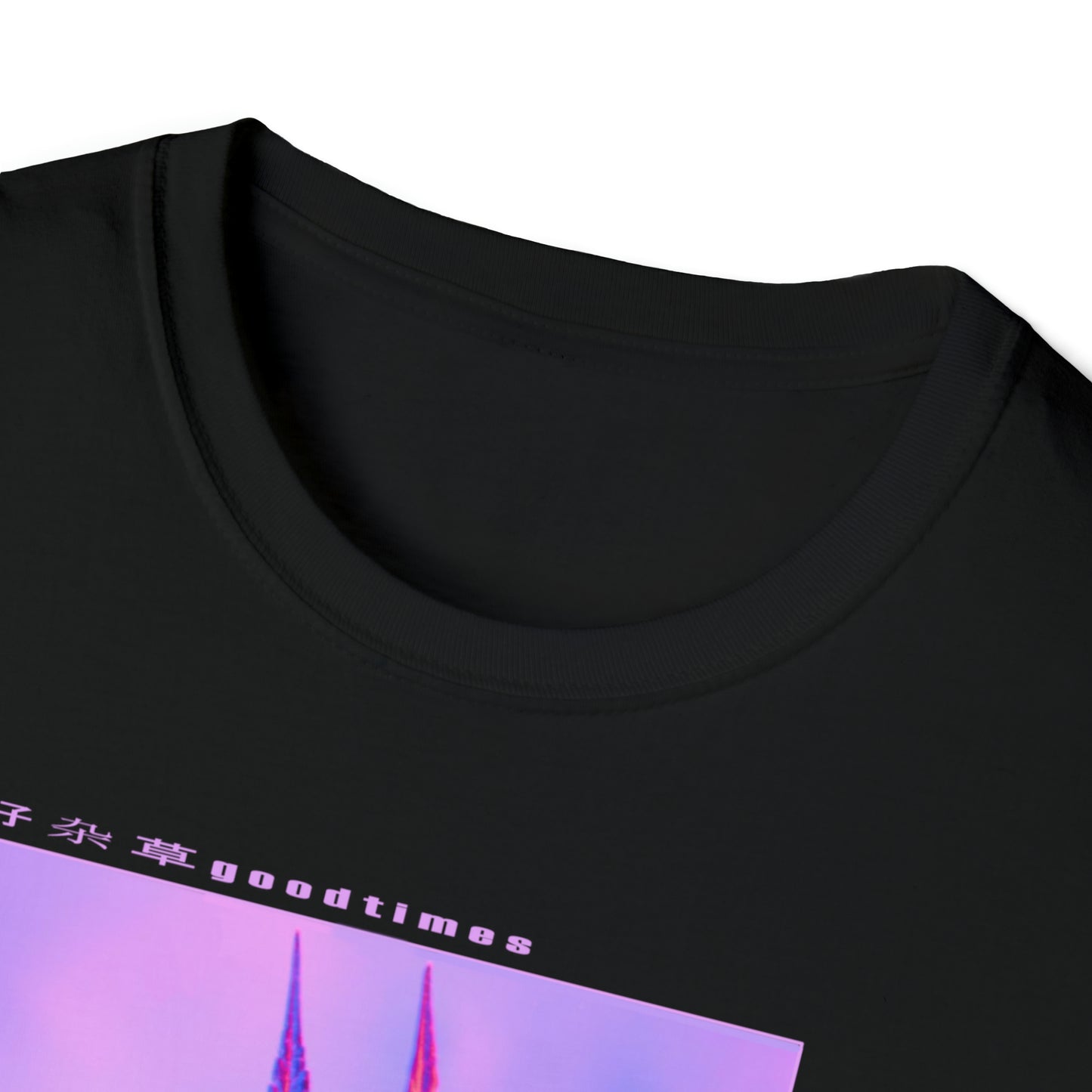 Getting Shmacked Softstyle Black/Purple/White T-Shirt