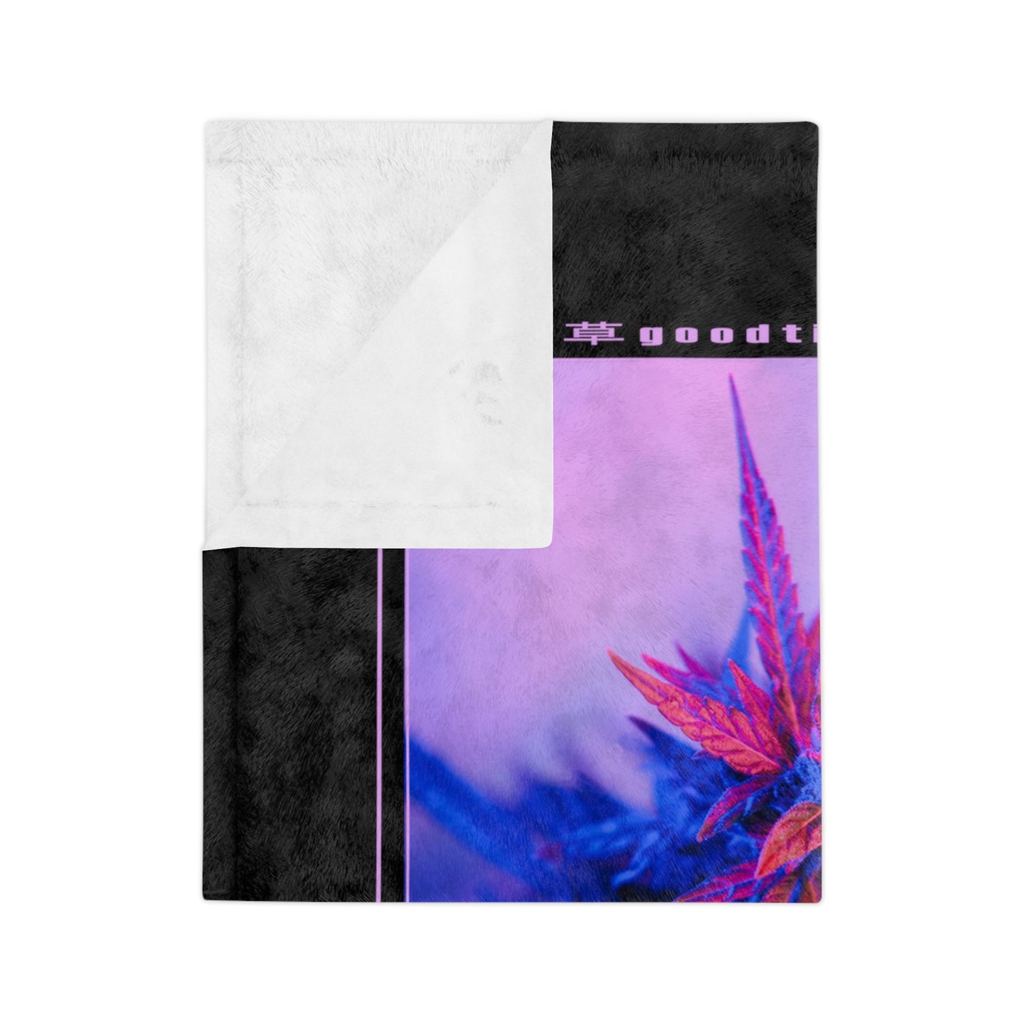 Getting Shmacked Velveteen Blanket