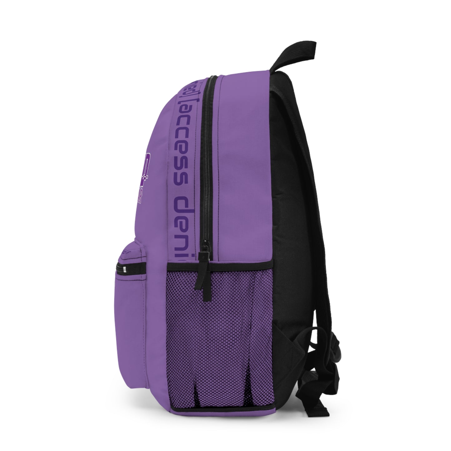 Shmacked Streetwear Glitched Purple Ravenous Purple Backpack