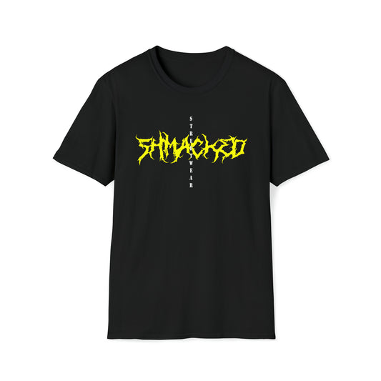 Shmacked Metal Yellow Softstyle T-Shirt