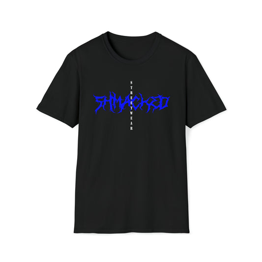 Shmacked Metal Blue Softstyle T-Shirt